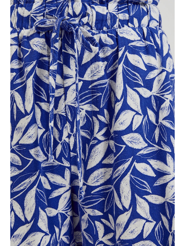 Moodo Modro-biele krátke nohavice Moodo