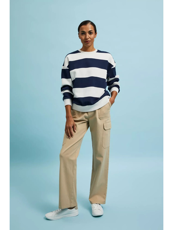 Moodo Pruhovaná mikina