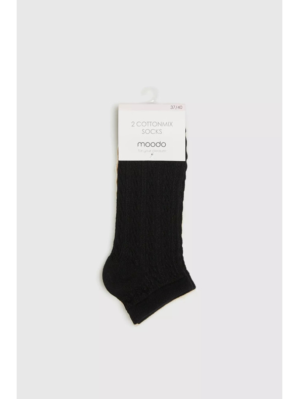 Moodo Sada 2 párov ponožiek