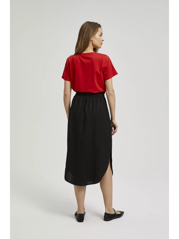 Moodo Čierna voľná sukňa