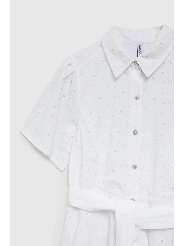 Moodo Biele madeira šaty