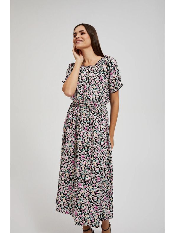 Moodo Vzorované dlhé šaty