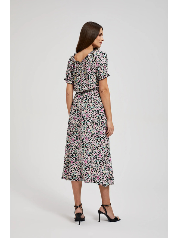 Moodo Vzorované dlhé šaty