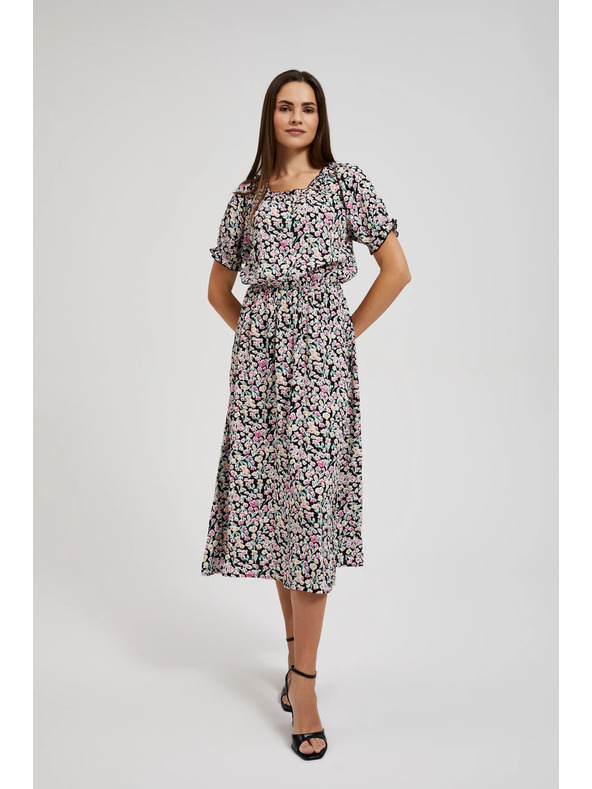 Moodo Vzorované dlhé šaty