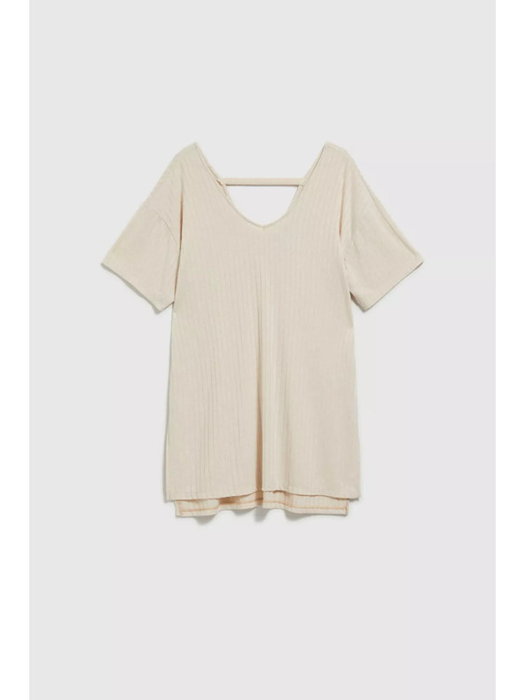 Moodo Krémový voľný top