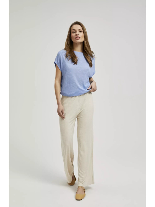 Moodo Svetlomodrý voľný top