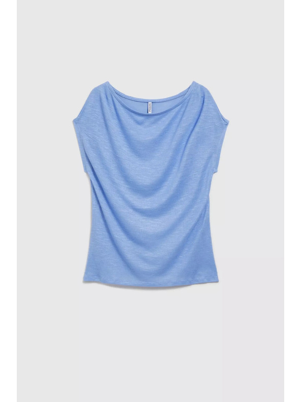 Moodo Svetlomodrý voľný top