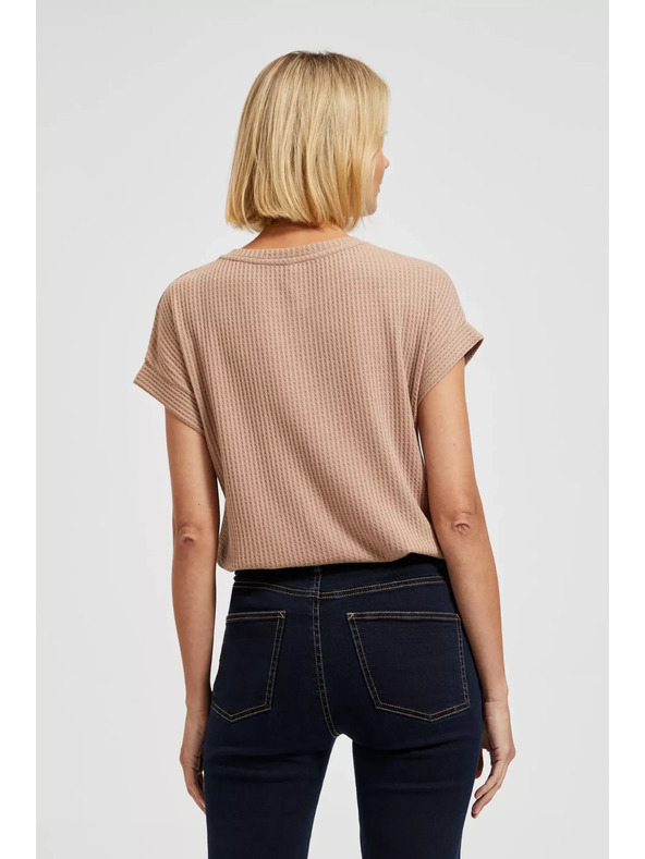 Moodo Svetlo hnedý top