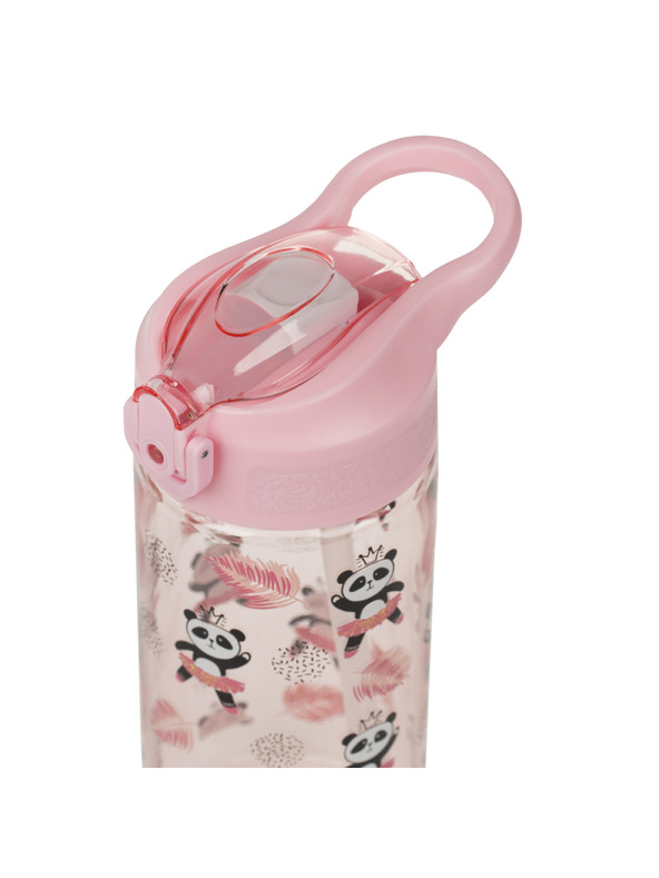 BAAGL  BAAGL Tritánová fľaša na pitie s slamkou Panda 500 ml