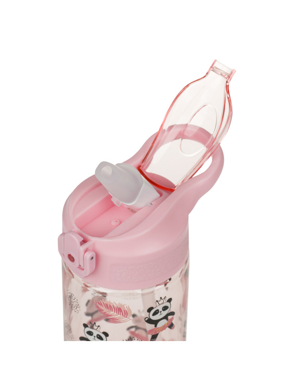 BAAGL  BAAGL Tritánová fľaša na pitie s slamkou Panda 500 ml