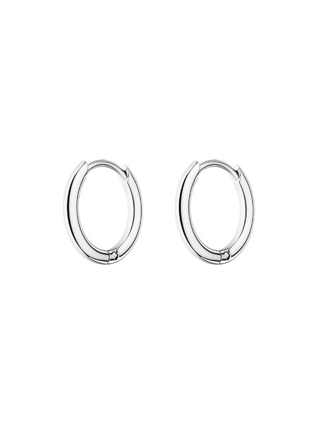 Rosefield Rosefield náušnice striebornej farby Small Hoops JESHS-J582