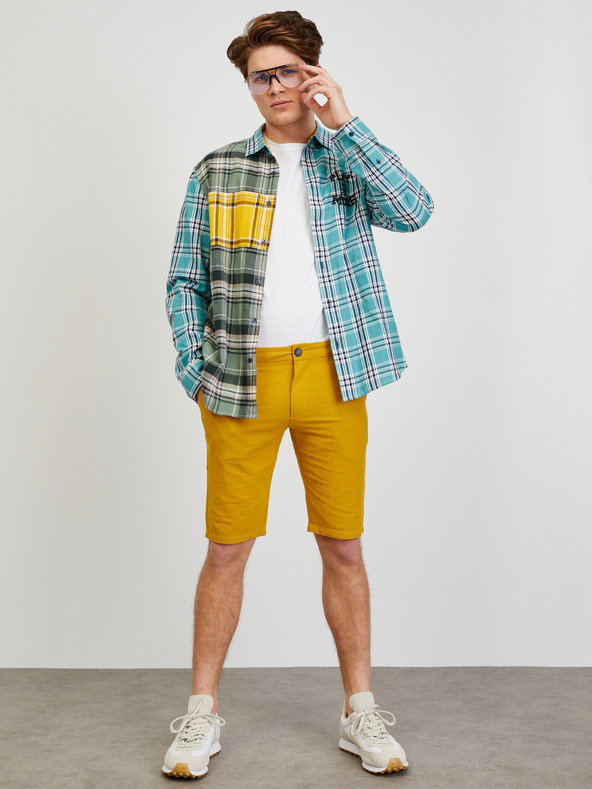 ZOOT.lab Žlté pánske chino šortky ZOOT.lab Gavin