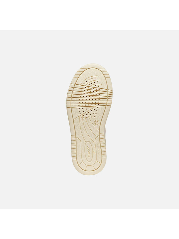 Geox Biele dievčenské tenisky Geox Lestrella