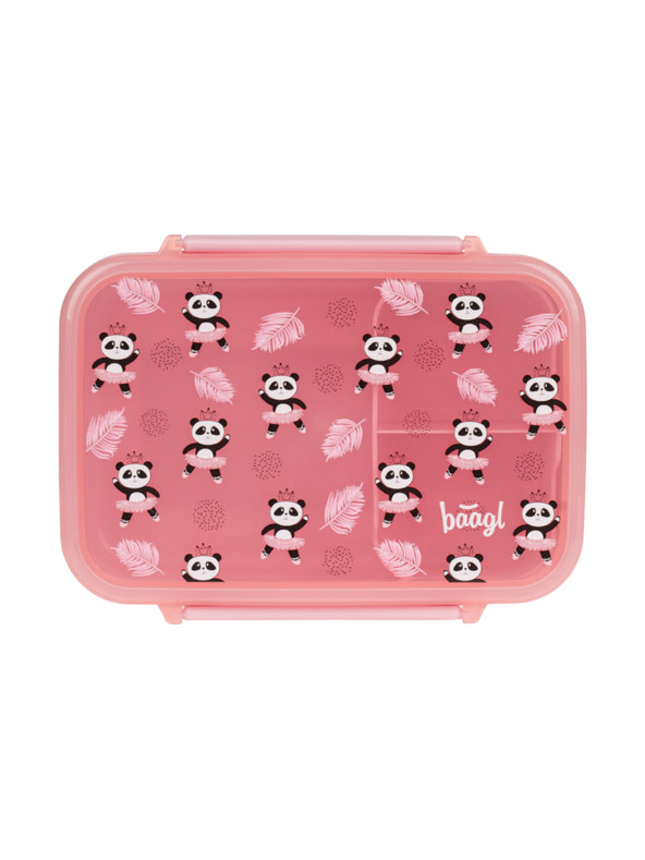 BAAGL  BAAGL Box na desiatu s priehradkami Panda