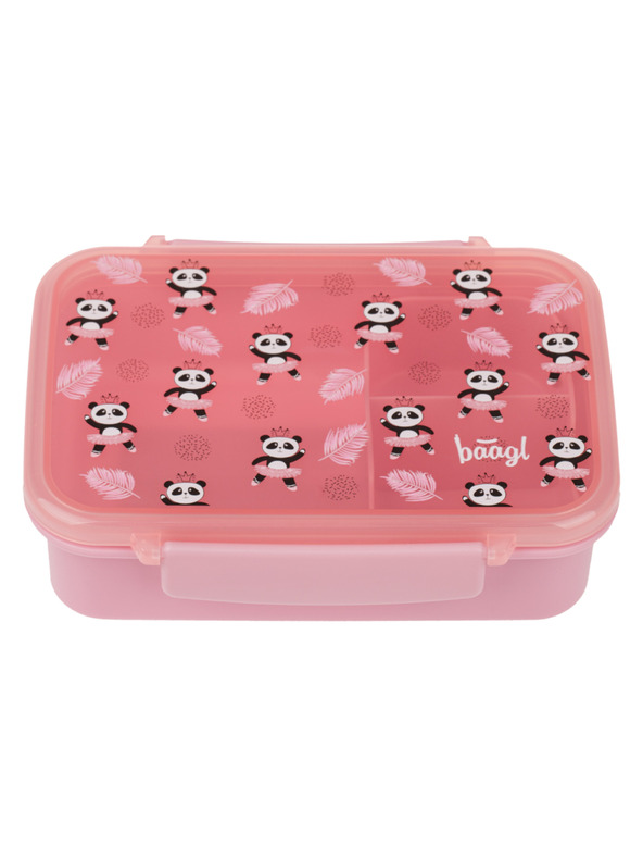 BAAGL  BAAGL Box na desiatu s priehradkami Panda