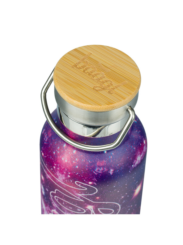 BAAGL  BAAGL Termofľaša s bambusovým viečkom Galaxy, 500 ml