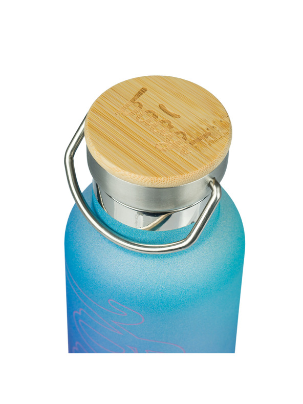BAAGL  BAAGL Termofľaša s bambusovým viečkom Gradient modro-fialová, 500 ml