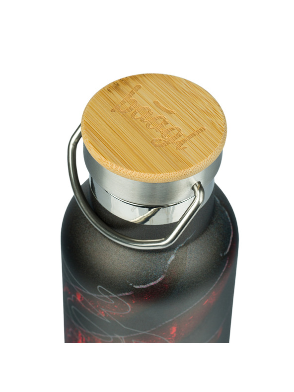 BAAGL  BAAGL Termofľaša s bambusovým viečkom Láva, 500 ml