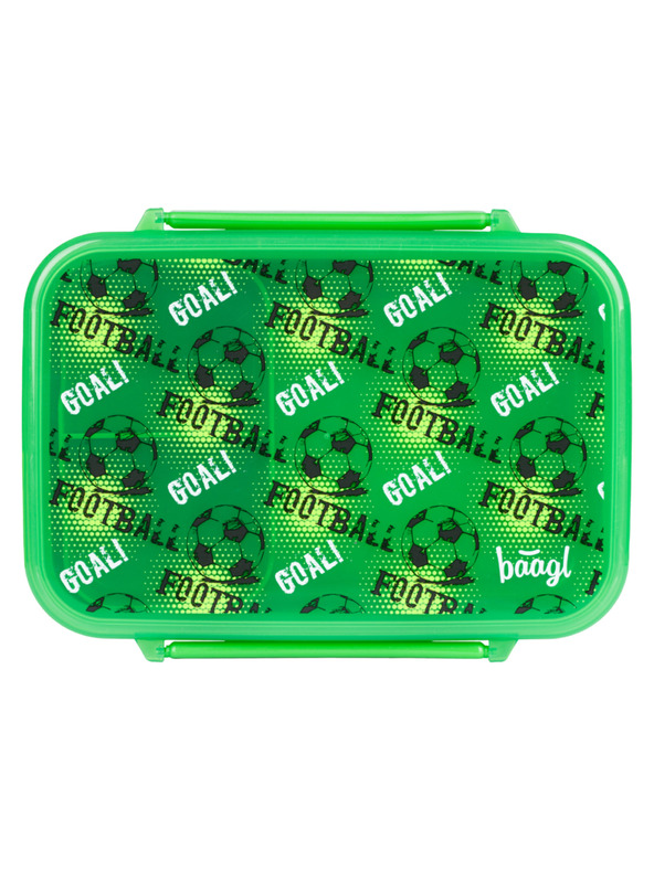 BAAGL  BAAGL Box na desiatu s priehradkami Futbal