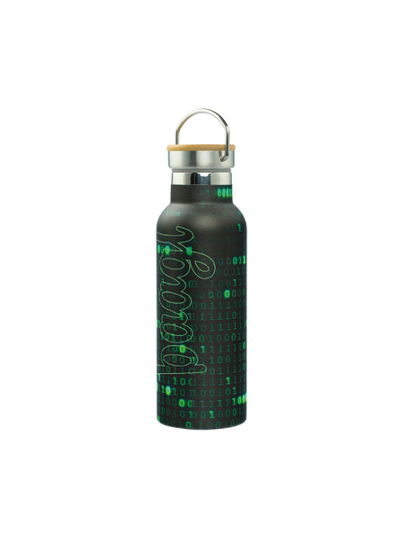 BAAGL  BAAGL Termofľaša s bambusovým viečkom Numbers, 500 ml