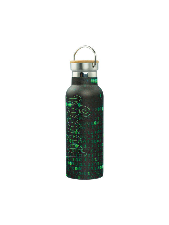 BAAGL  BAAGL Termofľaša s bambusovým viečkom Numbers, 500 ml