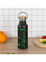 BAAGL  BAAGL Termofľaša s bambusovým viečkom Numbers, 500 ml