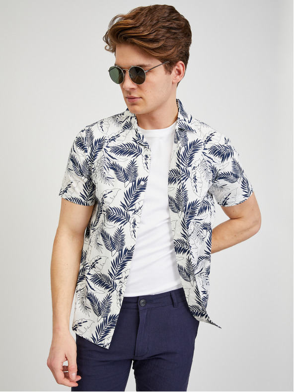 ZOOT.lab Tmavomodré pánske chino šortky ZOOT.lab Gavin