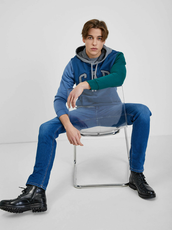 GAP Viacfarebná mikina s logom GAP