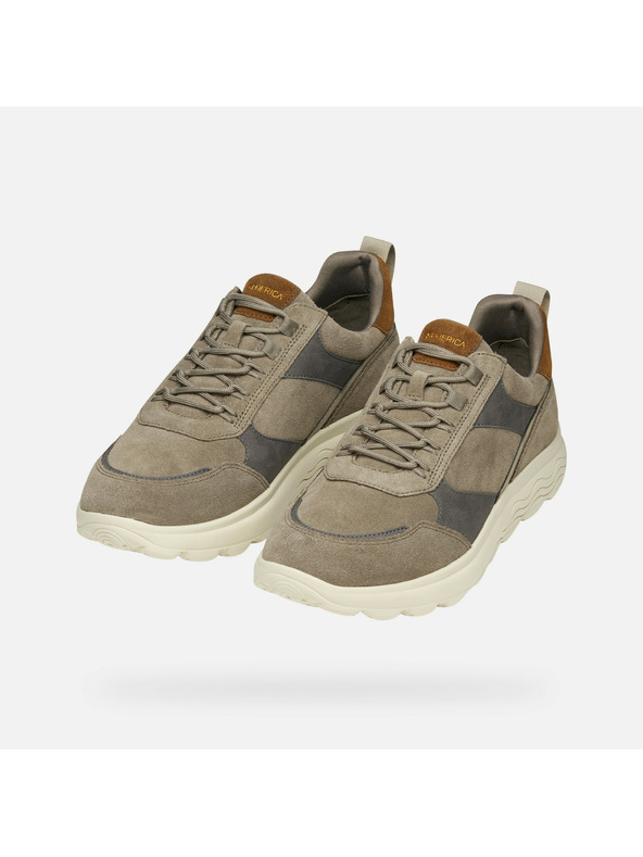 Geox Sivé pánske tenisky Geox