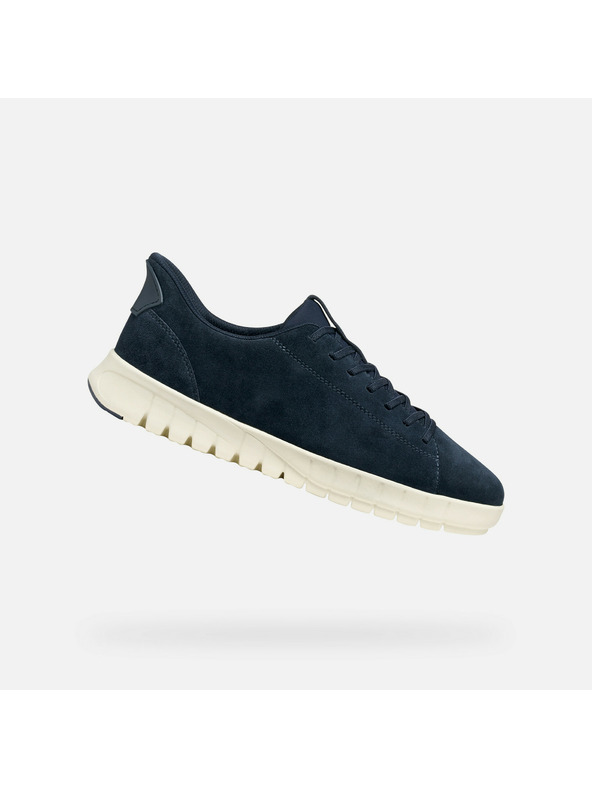 Geox Tmavo modré pánske tenisky Geox Flextride Plus