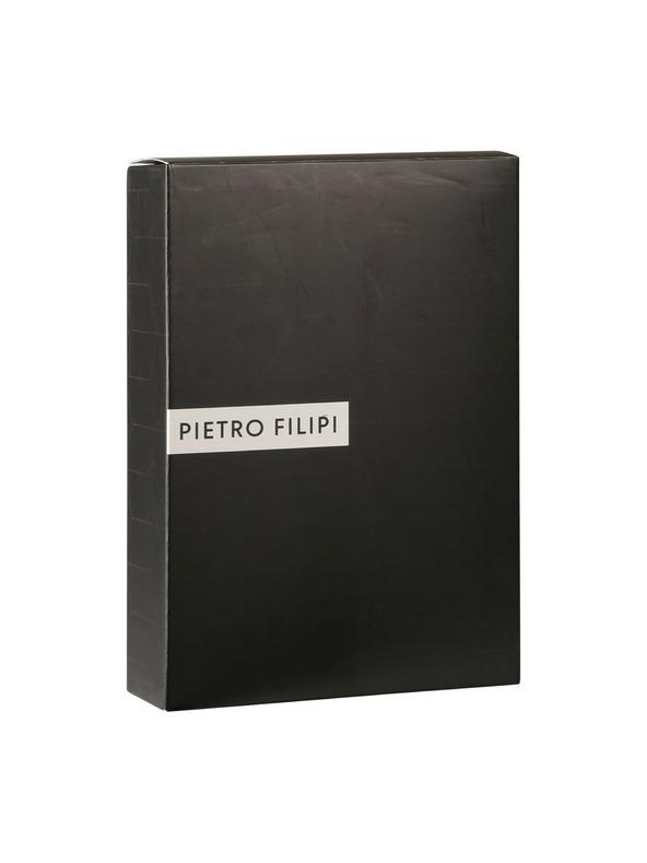 Pietro Filipi Sada dvoch - pánske boxerky Pietro Filipi čierne Metalic mix