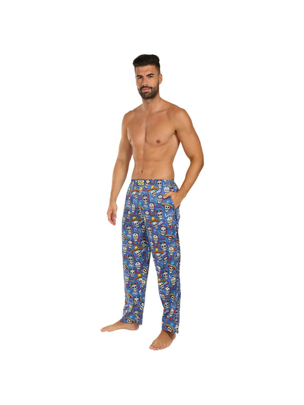 Styx Pánske nohavice na spanie Styx lebky