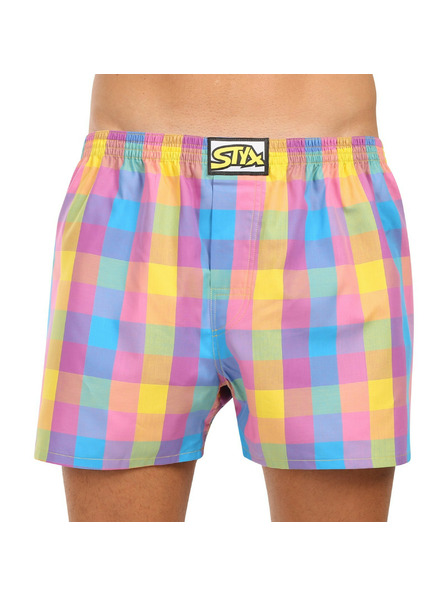 Styx Pánske gumové šortky Styx Classic Multicolour