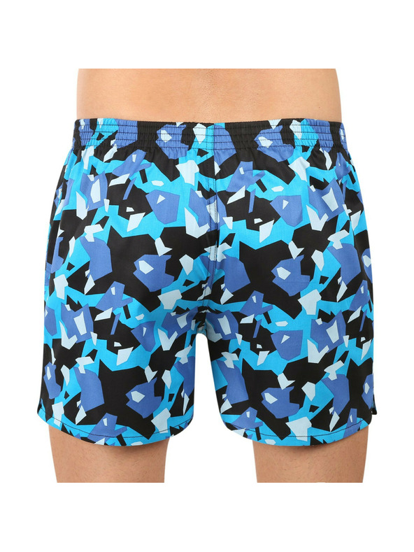 Styx Pánske trenírky Styx premium art klasická guma maskáč hranatý