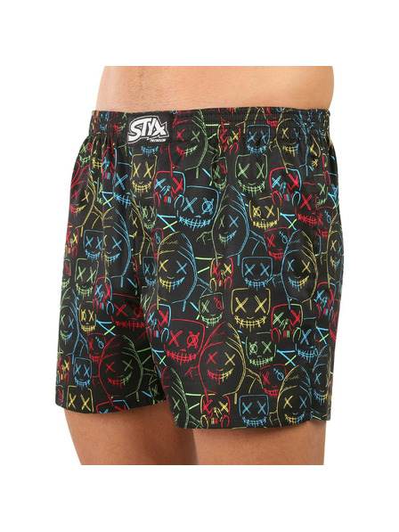 Styx Pánske trenírky Styx premium art klasická guma masky