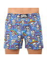 Styx Pánske trenírky Styx premium art klasická guma lebky