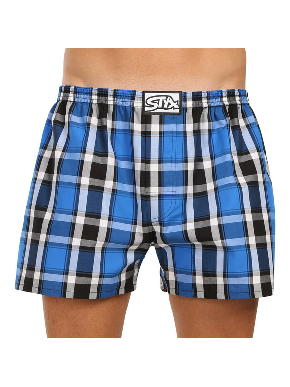 Styx Súprava troch kusov - pánske šortky Styx classic elastické viacfarebné