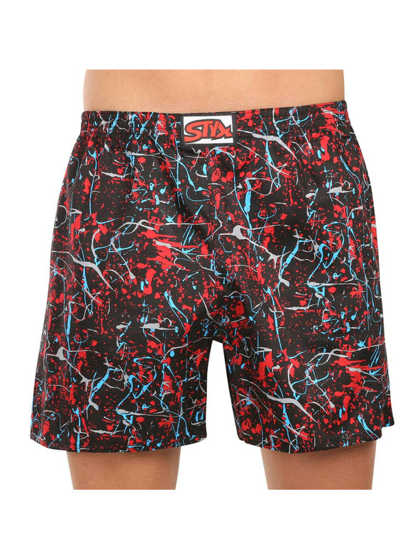 Styx Sada troch - pánske trenírky na spanie Styx viacfarebné