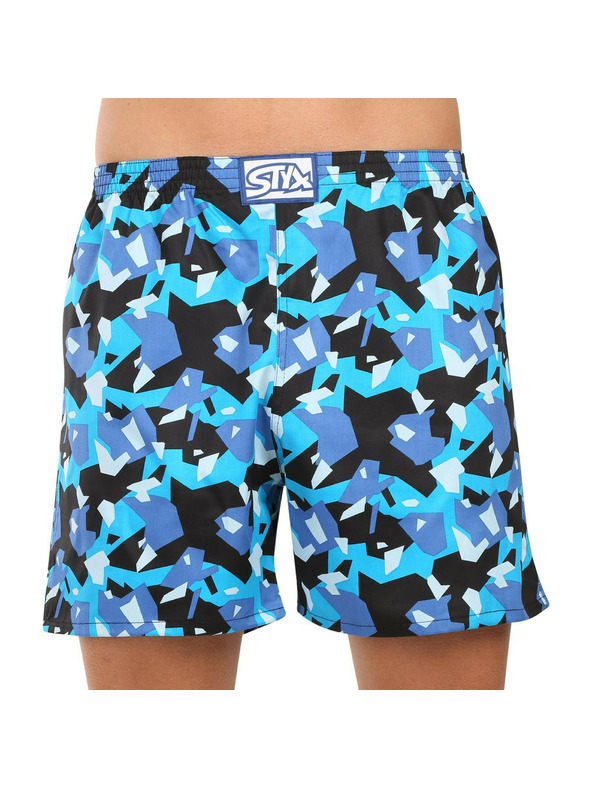 Styx Sada troch - pánske trenírky na spanie Styx viacfarebné