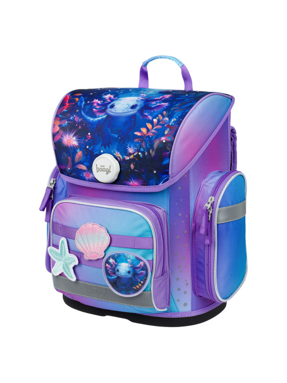 BAAGL  BAAGL Školská aktovka Ergo Axolotl