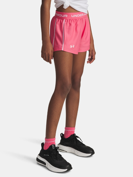 Under Armour Dievčenské šortky Under Armour G Tech Play Up Short-PNK