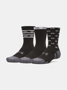 Under Armour Unisex ponožky Under Armour UA Perf Tech Nov 3pk Crew-BLK