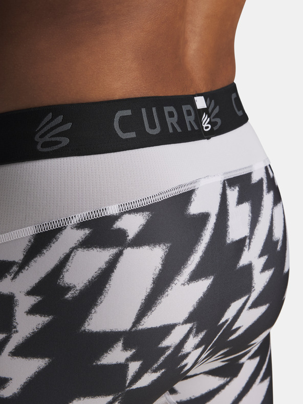 Under Armour Pánske kraťasy Under Armour UA Curry HG Prtd Shorts-WHT