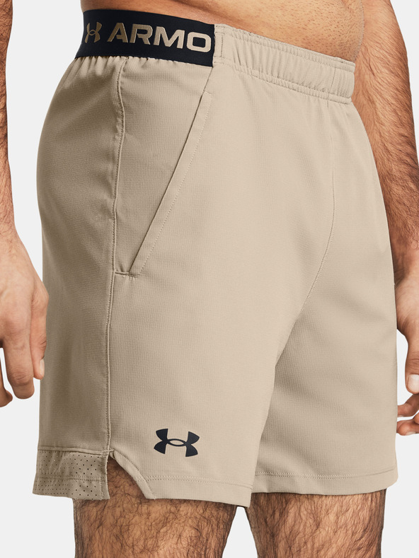 Under Armour Pánske kraťasy Under Armour UA Vanish Woven 6in Shorts-BRN