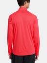 Under Armour Pánske tričko Under Armour UA Tech Textured 1/2 Zip-RED