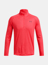 Under Armour Pánske tričko Under Armour UA Tech Textured 1/2 Zip-RED