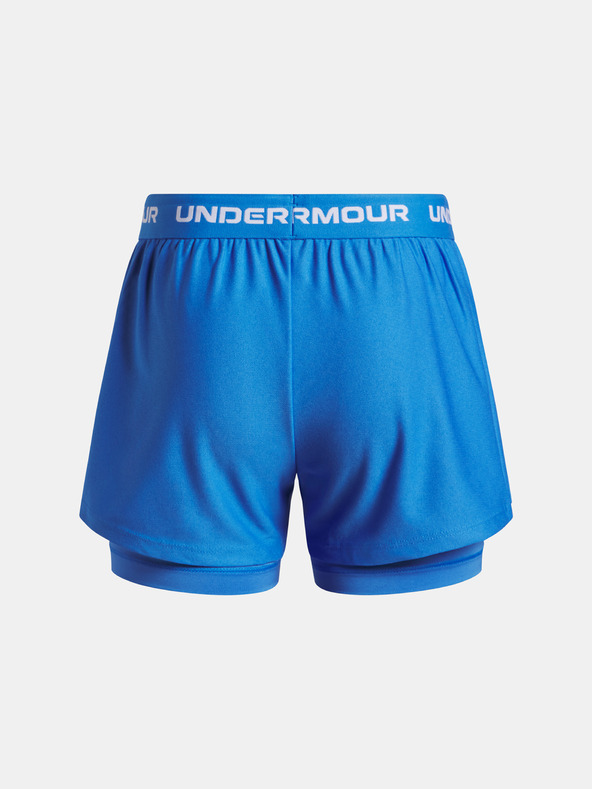 Under Armour Dievčenské kraťasy Under Armour UA Tech Play Up 2n1 Short-BLU