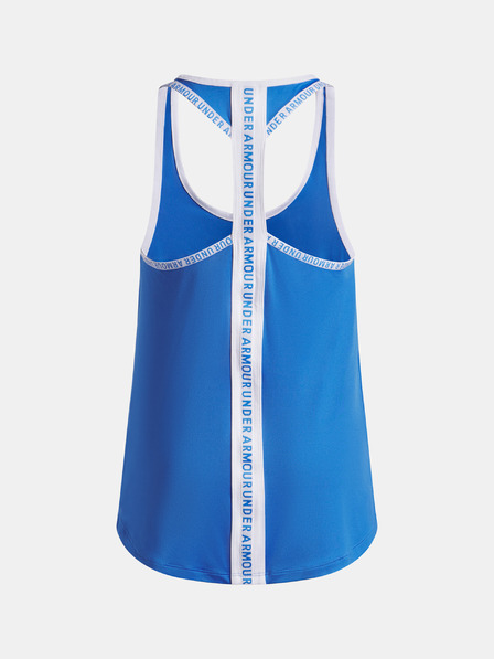 Under Armour Dievčenské tielko Under Armour Tech Knockout Tank-BLU
