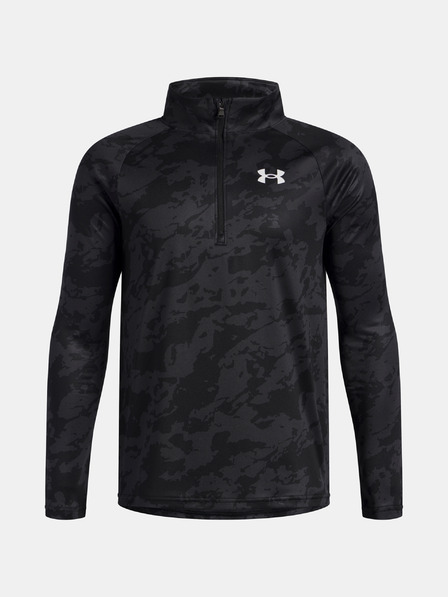 Under Armour Chlapčenské tričko Under Armour UA Tech 2.0 1/2 Zip-BLK