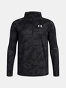 Under Armour Chlapčenské tričko Under Armour UA Tech 2.0 1/2 Zip-BLK